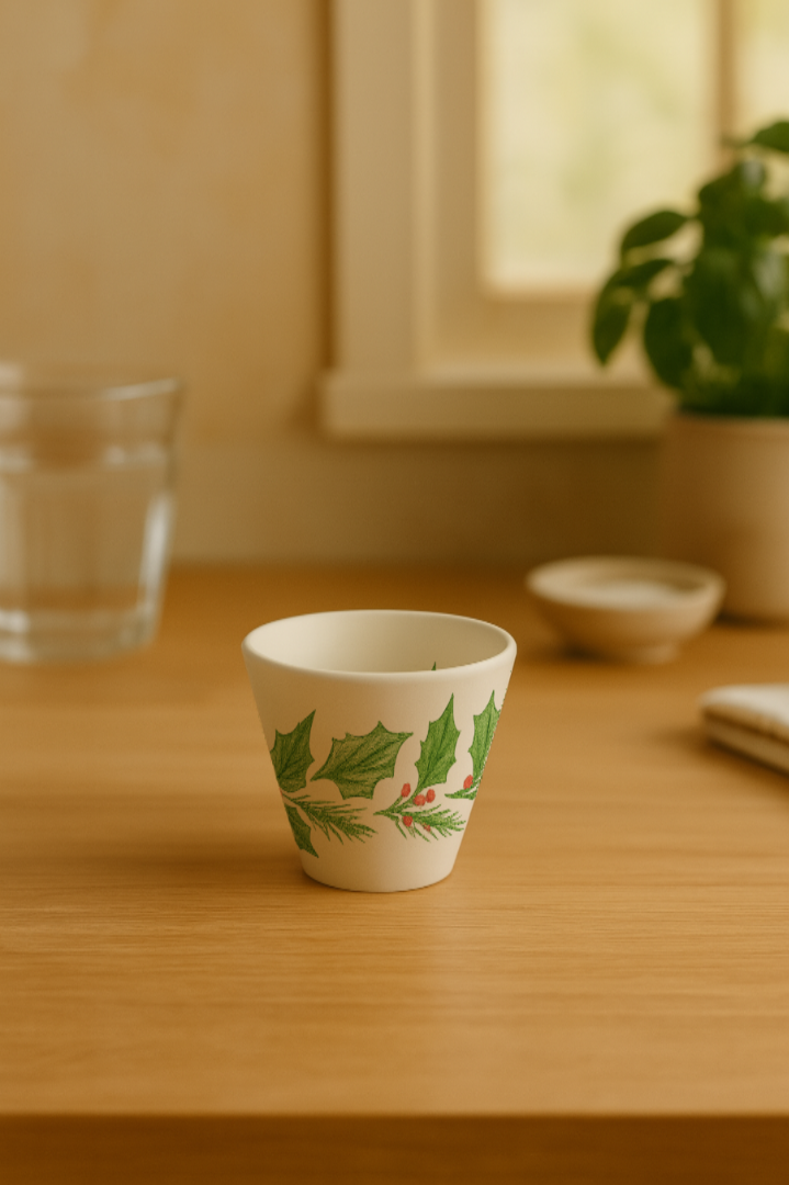 Tasse à expresso conique