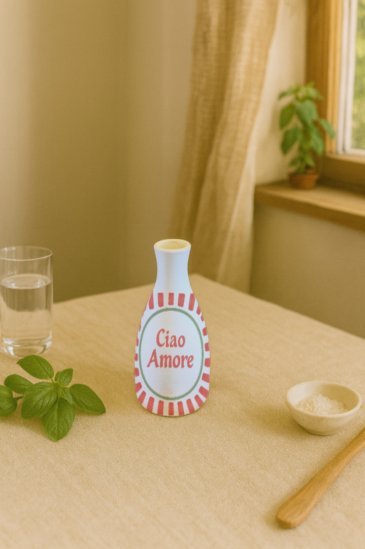 Huilier en forme de vase