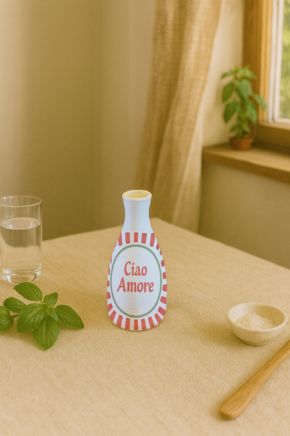 Huilier en forme de vase