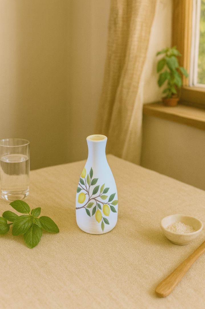 Huilier en forme de vase