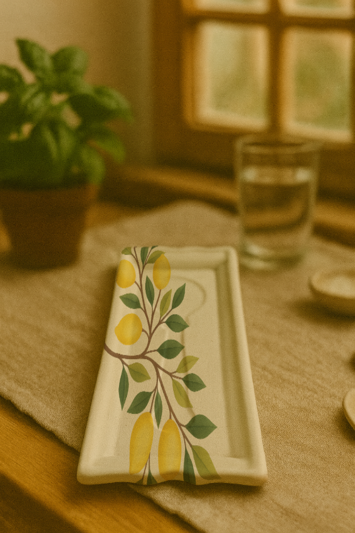 Repose-cuillère rectangulaire