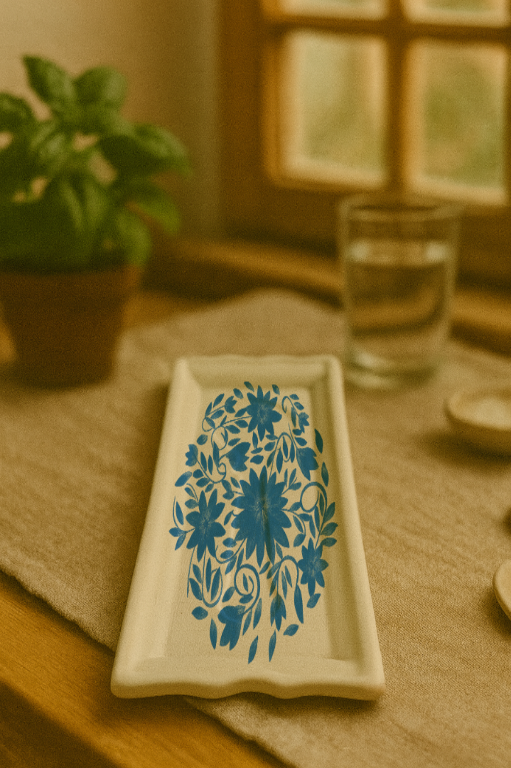 Repose-cuillère rectangulaire