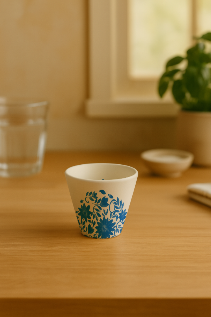 Tasse à expresso conique