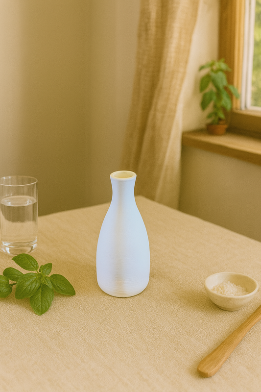 Huilier en forme de vase