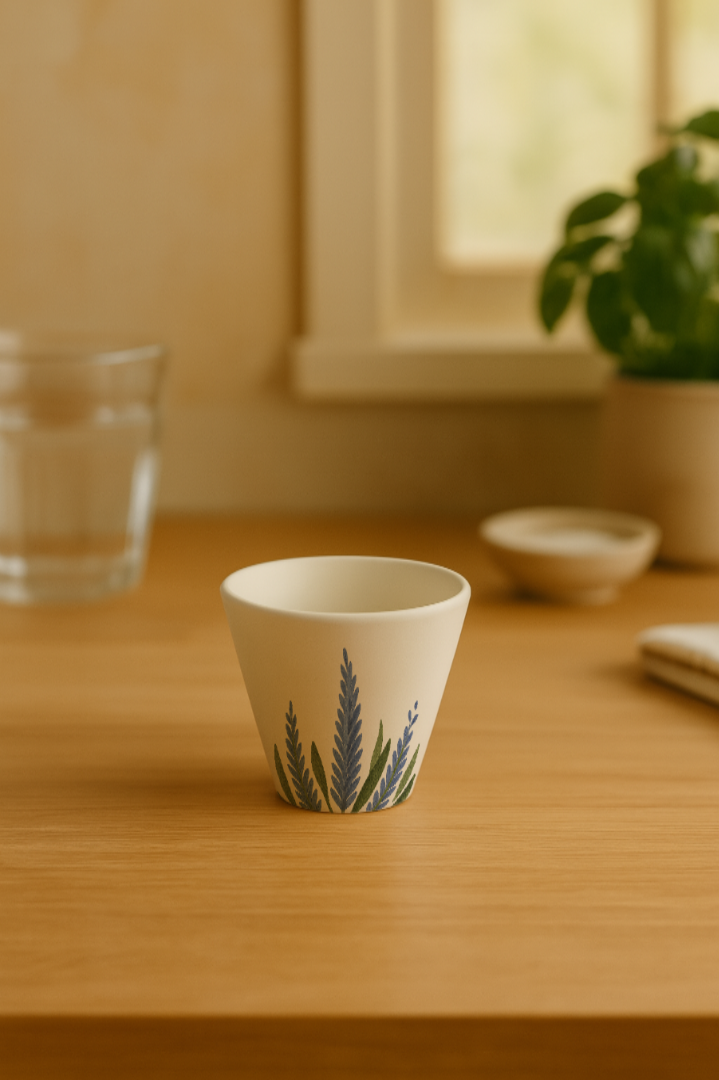 Tasse à expresso conique