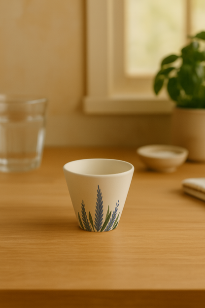 Tasse à expresso conique