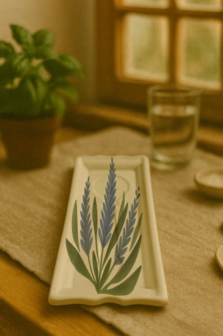 Repose-cuillère rectangulaire