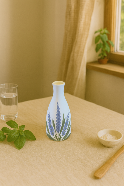 Huilier en forme de vase