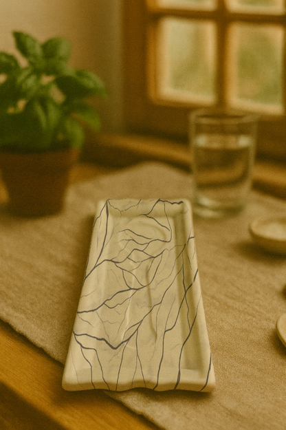 Repose-cuillère rectangulaire