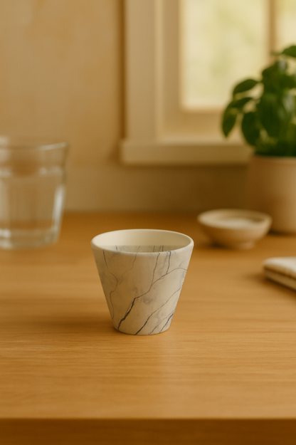 Tasse à expresso conique