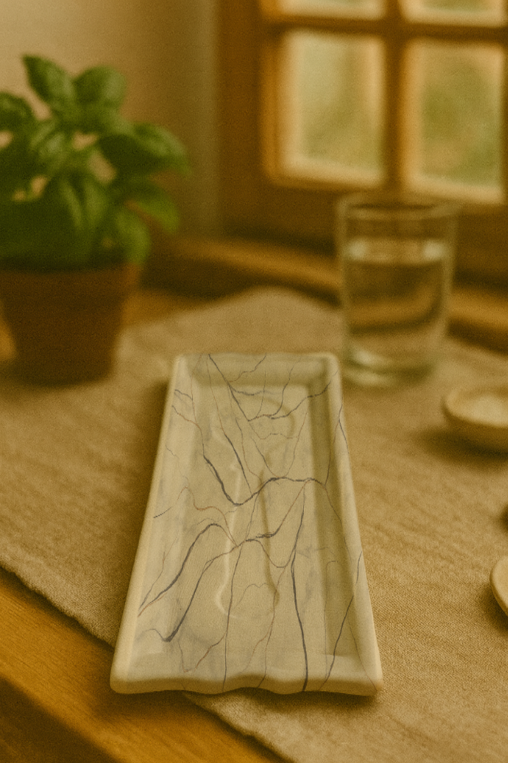 Repose-cuillère rectangulaire