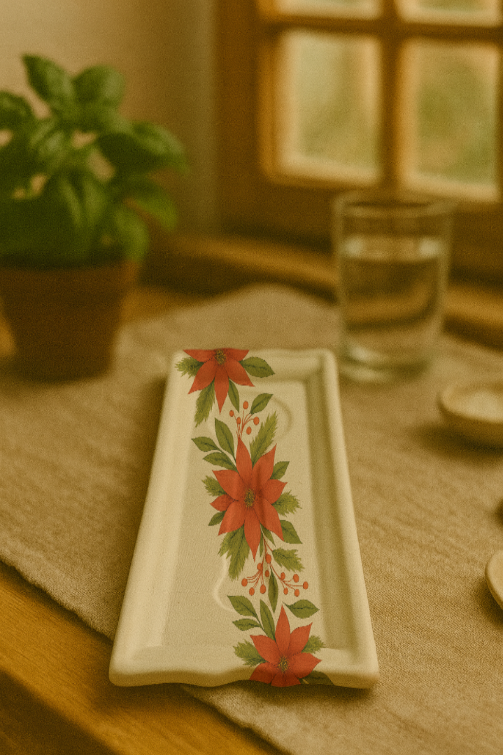 Repose-cuillère rectangulaire