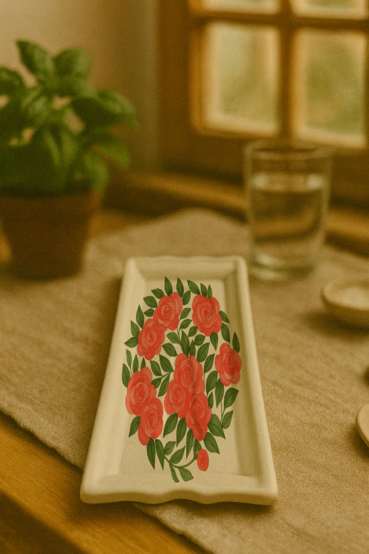 Repose-cuillère rectangulaire