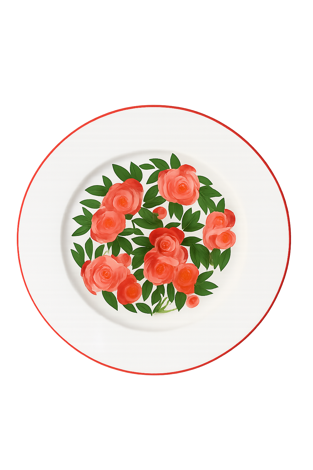 Assiette 26 cm avec rebord