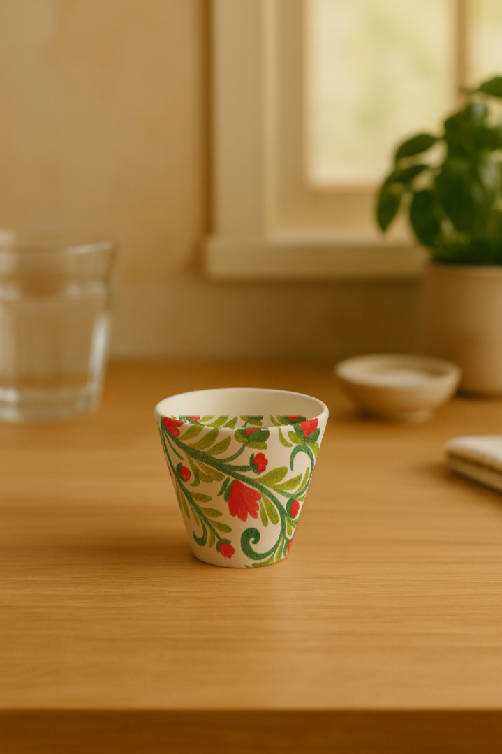 Tasse à expresso conique