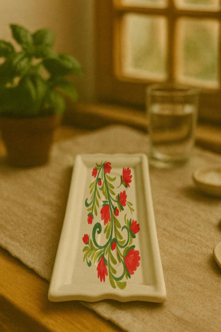 Repose-cuillère rectangulaire