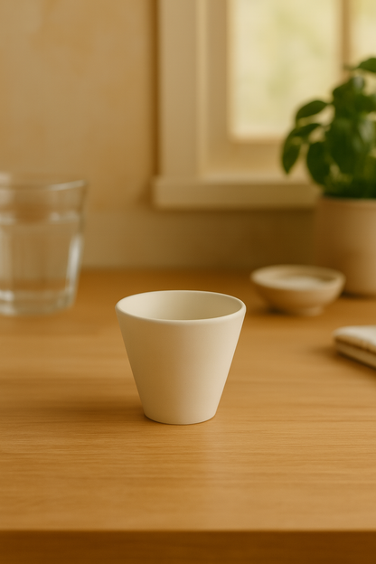 Tasse à expresso conique