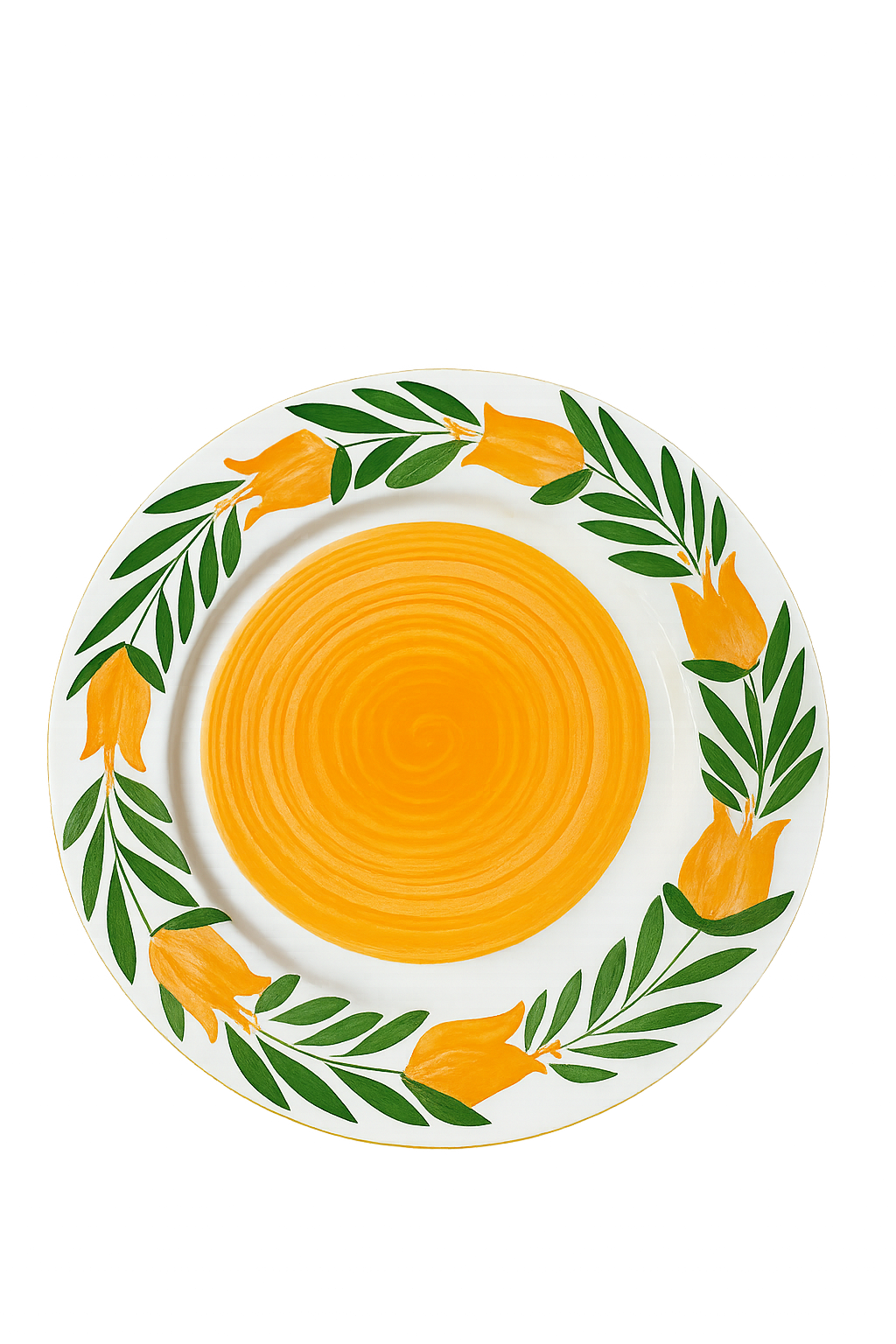 Assiette 26 cm avec rebord